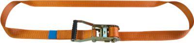 Ratschenzurrgurt, 25 mm Bandbreite, einteilig, 4 m