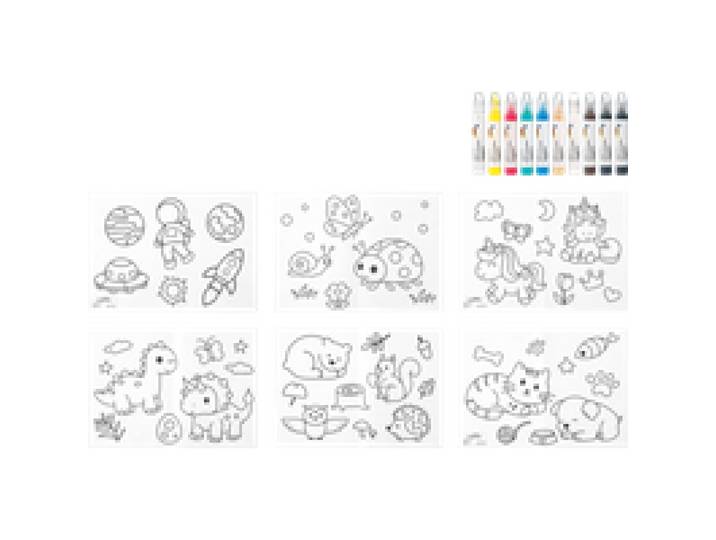 CRELANDO® Décorations pour fenêtres, 15 pièces