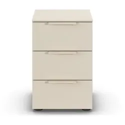 Nachtkommode Flipp Dekor Beige Champagner