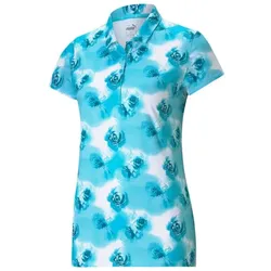 Puma Golf Damen WC Floral Polo (599255) türkis