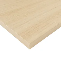 Bisley Tischplatte 140x60 cm in Kendal Eiche, Schreibtischplatte aus Holz, Holzplatte, Spanplatte kratzfest beschichtet mit ABS-Kante für DIY
