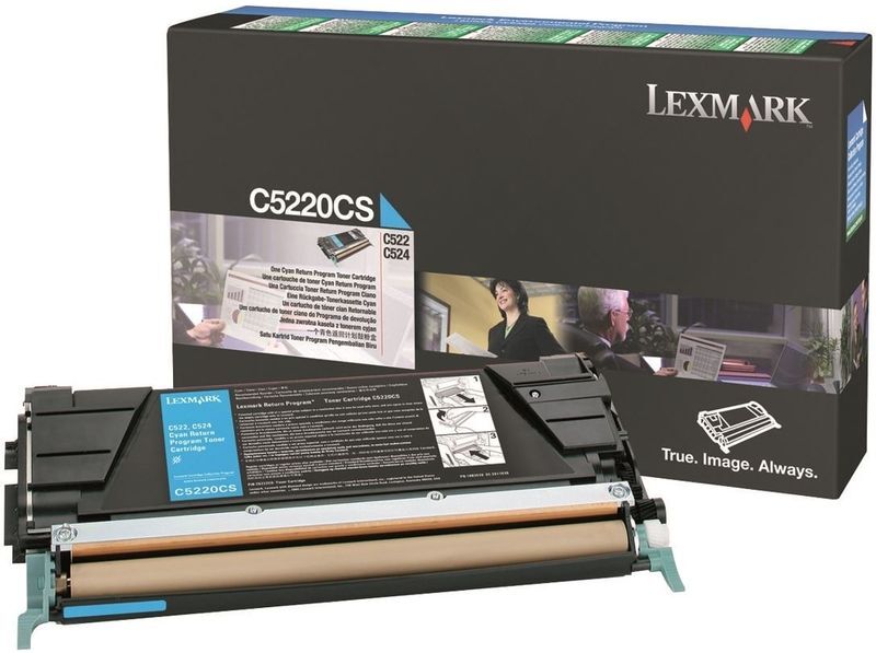 Lexmark C5220CS - Cyan - Toner