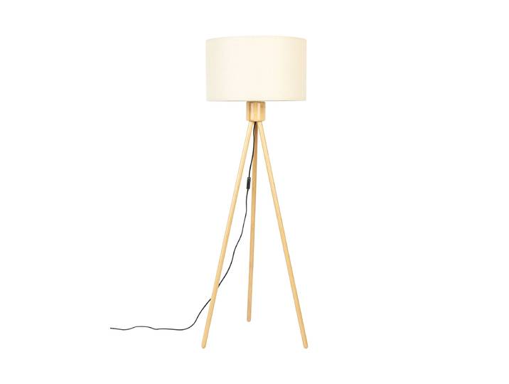 Design Stehlampe „Fan Bamboo“ Leinen Zuiver
