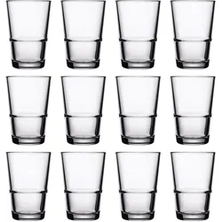 Pasabahce Grande-S Wasserglas ml - er SET, Trinkgläser, Transparent