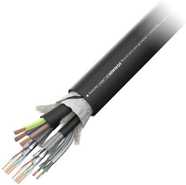 Sommer Cable Monocat Power 212 BK Noir
