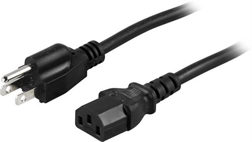 Deltaco Power Cable - 2 m - US DEL-109US