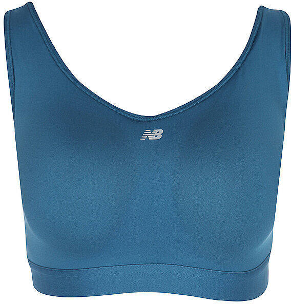 NEW BALANCE Damen Sport-BH Essential Run High Support blau   L (D-DD) W