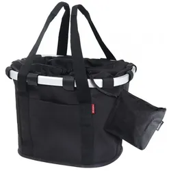 City-Tasche KLICKfix Bikebasket schwarz, 35x28x26cm, Reisenthel