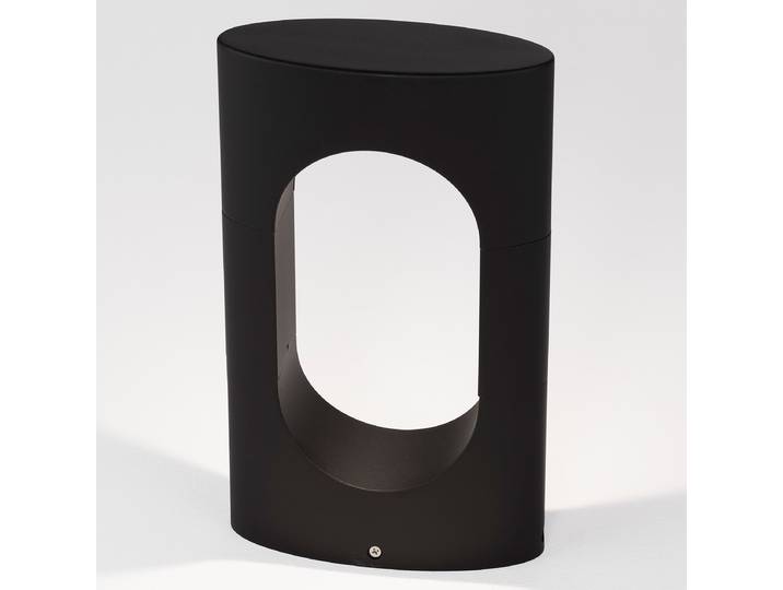 Wegeleuchte Portal 30cm Schwarz/Schwarz