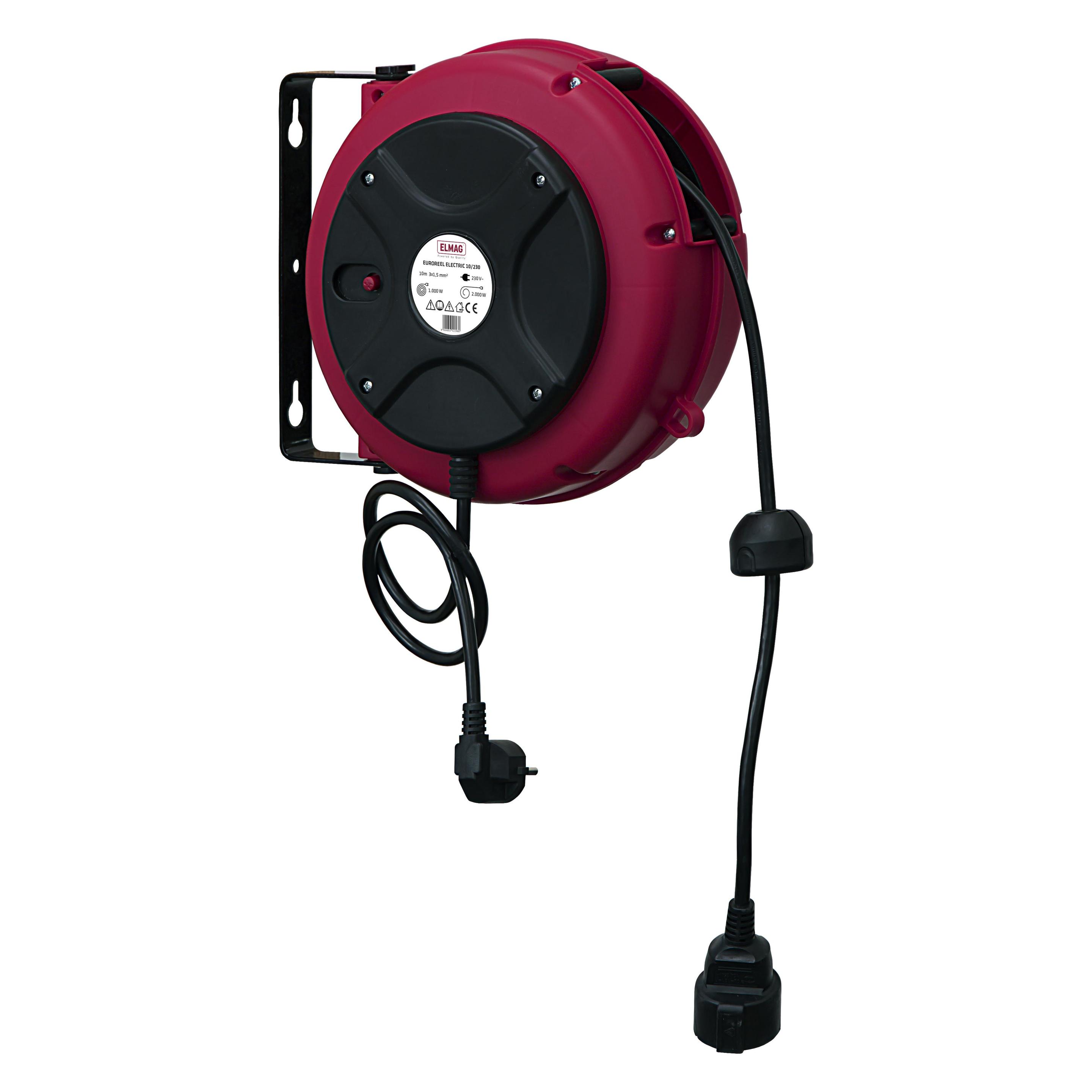 Elmag automatischer Kabelaufroller EUROREEL ELECTRIC 10/230 (10 m, 1.50 mm²) (42298)
