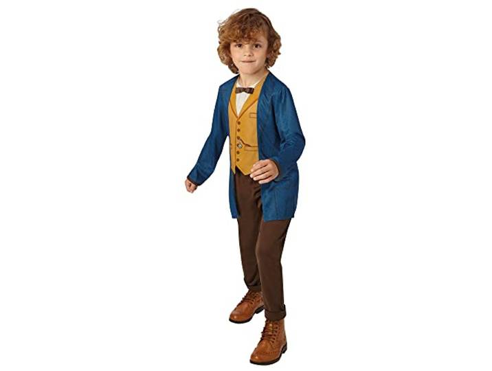 Rubie's Officiële fantastische beesten Warner Bros Newt Scamander klassiek kinderkostuum - Medium