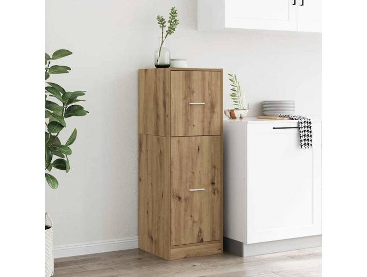 vidaXL Apothekerschrank Apothekerschrank Artisan-Eiche 40x41x118 cm Holzwerkstoff