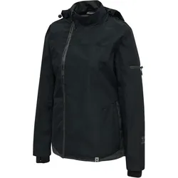 hummel hmlNORTH Softshell Kapuzenjacke Damen black/asphalt L