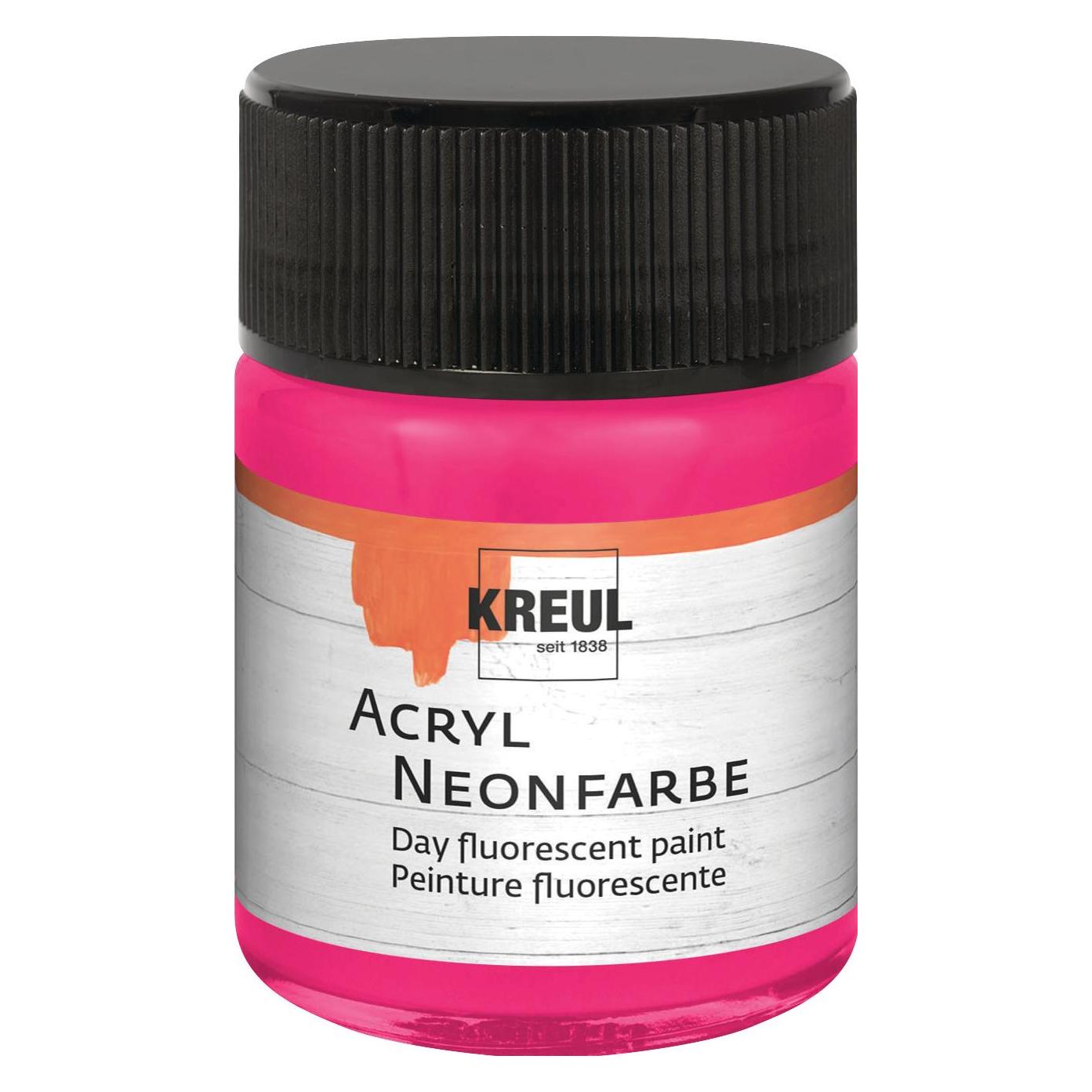 Kreul Acryl Neonfarbe, 50 ml (50 ml) (77562)