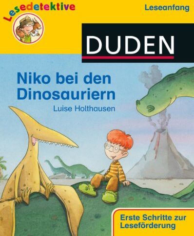 Luise Holthausen - Lesedetektive Leseanfang, Niko bei den Dinosauriern - Preis vom 17.10.2026 19:25:27 h