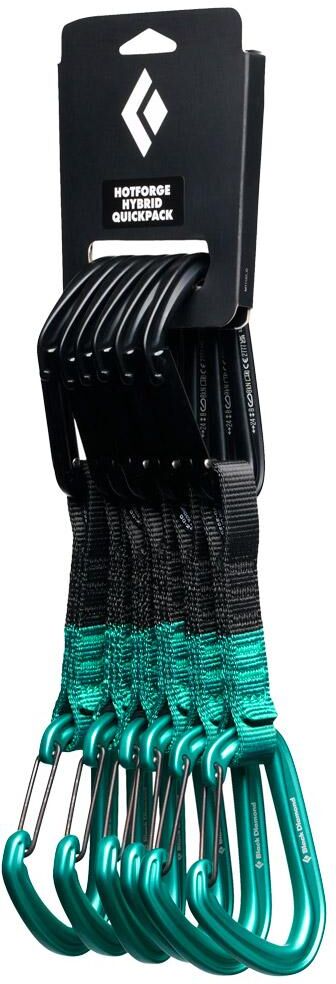 Black Diamond  - Hotforge Hybrid Quickpack (Pack of 6) Clean Green - 12 - Dégaine
