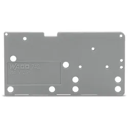 WAGO GmbH &amp; Co. KG Abschlussplatte anrastbar 742-450