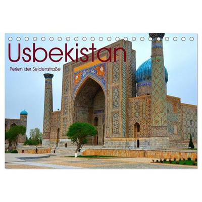 Usbekistan, Perlen der Seidenstraße (Tischkalender 2027 DIN A5 quer), CALVENDO Monatskalender