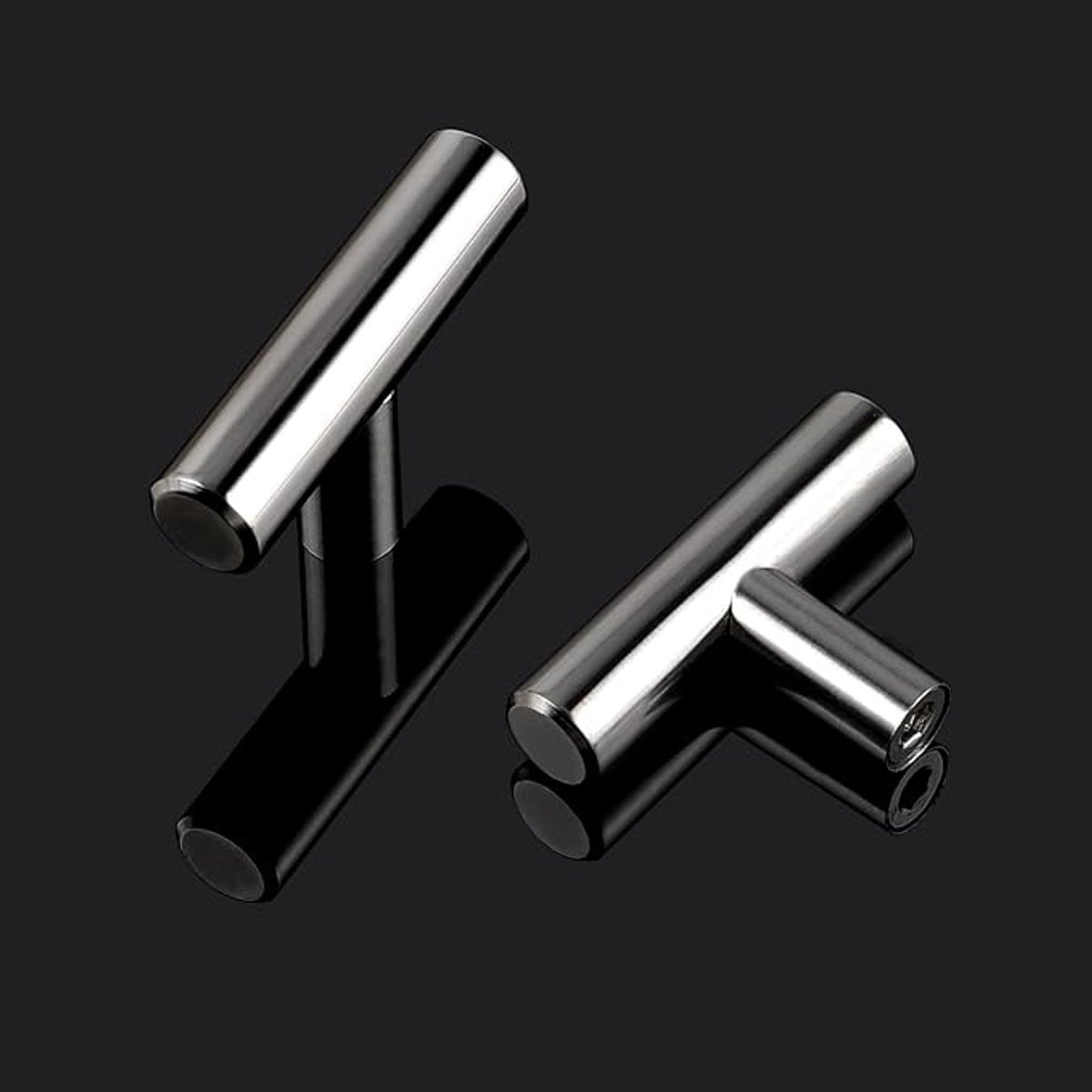 CE Meubelknop Zilver 50mm 10 stuks
