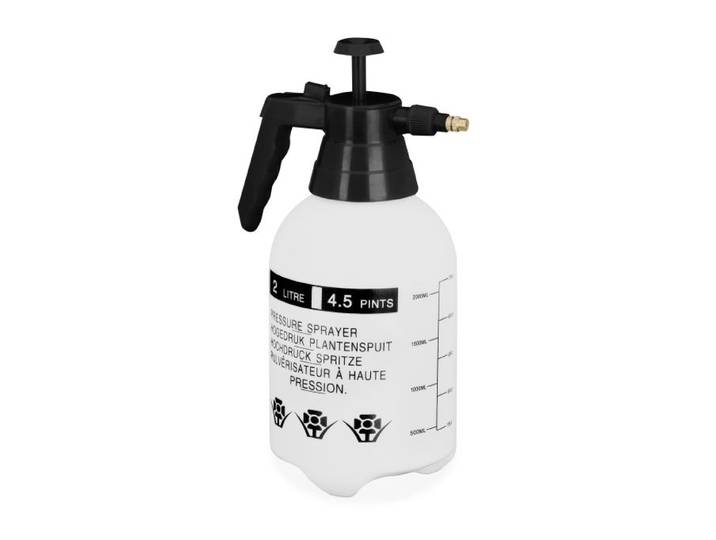 Relaxdays 2 x Drucksprüher 2 Liter schwarz