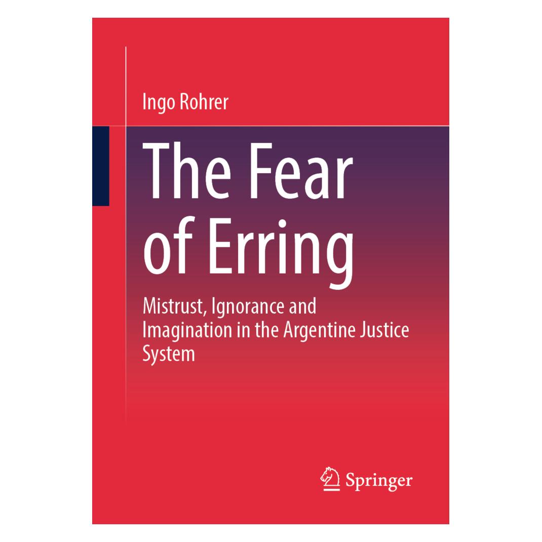Springer The Fear of Erring (Englisch, Softcover, Ingo Rohrer) (57091663)