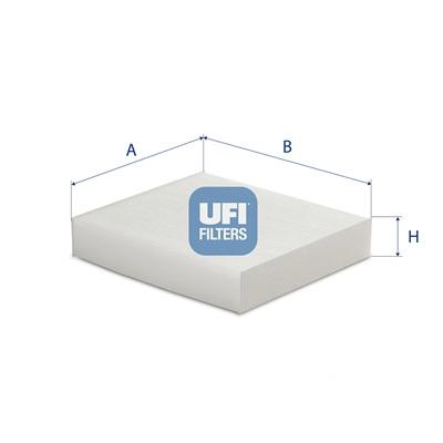 UFI Filter, Innenraumluft 53.709.00 für Mercedes NISSAN RENAULT