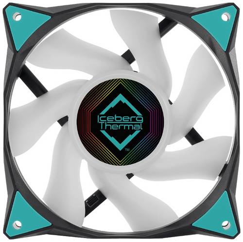 Iceberg Thermal IceGALE ARGB PC-Gehäuse-Lüfter Schwarz