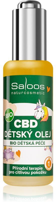 Saloos CBD huile apaisante pour enfant 50 ml