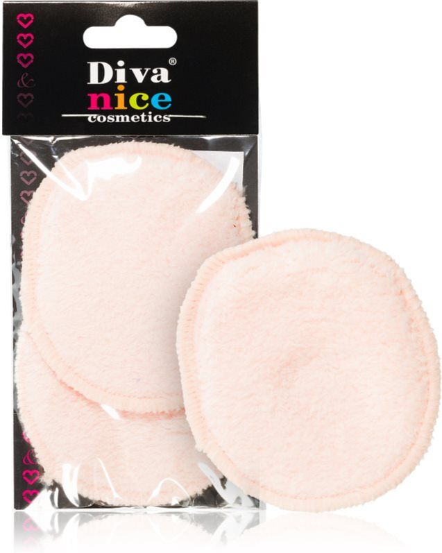 Diva & Nice Cosmetics Accessories Face makeup remover pads 2 pc
