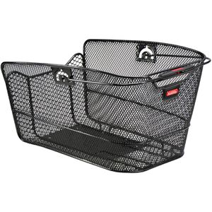 KLICKfix Fahrradkorb Citymax GTA, schwarz, aus Metall, 24l, hinten, für Gepäckträger, 30 x 41 x 25 cm, mit GTA-Kupplung