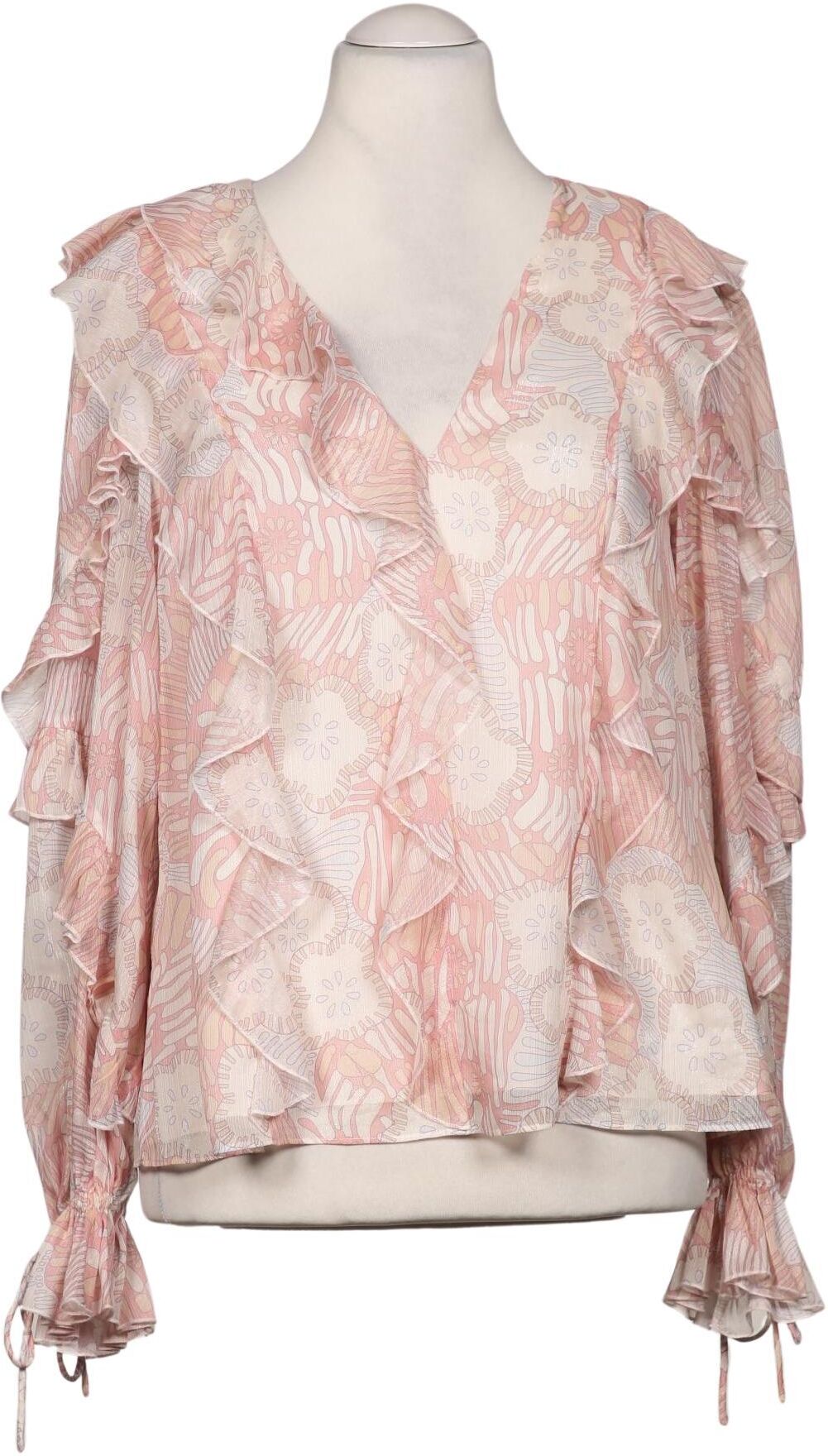 TED Baker Damen Bluse, Pink, Gr. EU 38 (Ted Baker 2), Synthetik - Second Hand