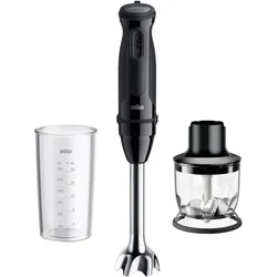 Braun MultiQuick 3 MQ30201, Stabmixer, Silber, Schwarz
