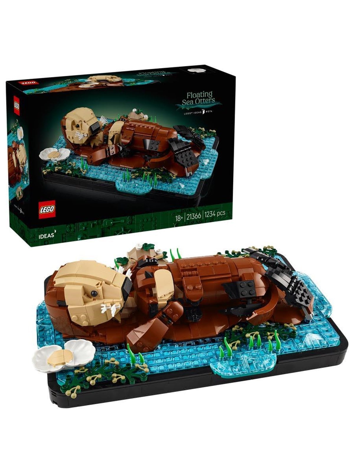 LEGO Ideas 21366 Schwimmende Otter