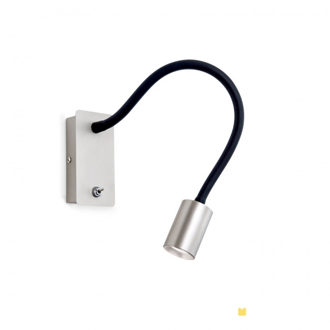 Orion Leuchten LED-Wandleuchte KURT satin WA 2-1342 satin 9003090253999