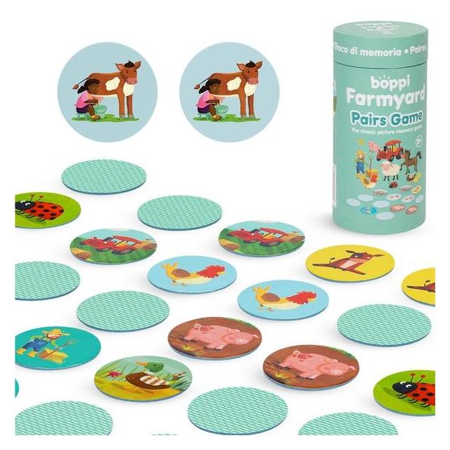 Boppi Bauernhof-Memo-Puzzle (58220141)