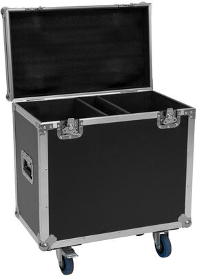 Roadinger Flightcase 2x LED IP TMH-H420 noir