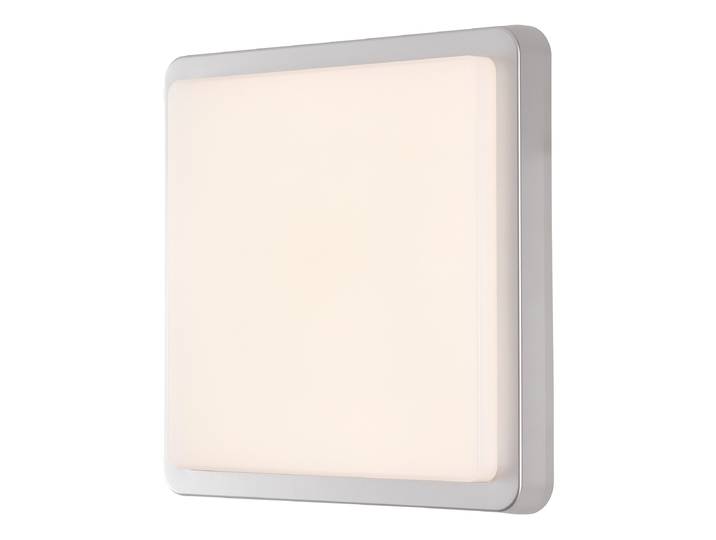 Plafonnier LED 28 x 6 x 28cm Argenté Polycarbonate LED Module LED