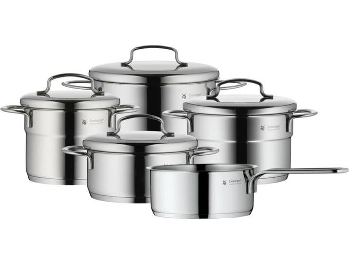 WMF Mini - Pannenset - 5-delig - Geschikt voor Inductie - Compact - RVS