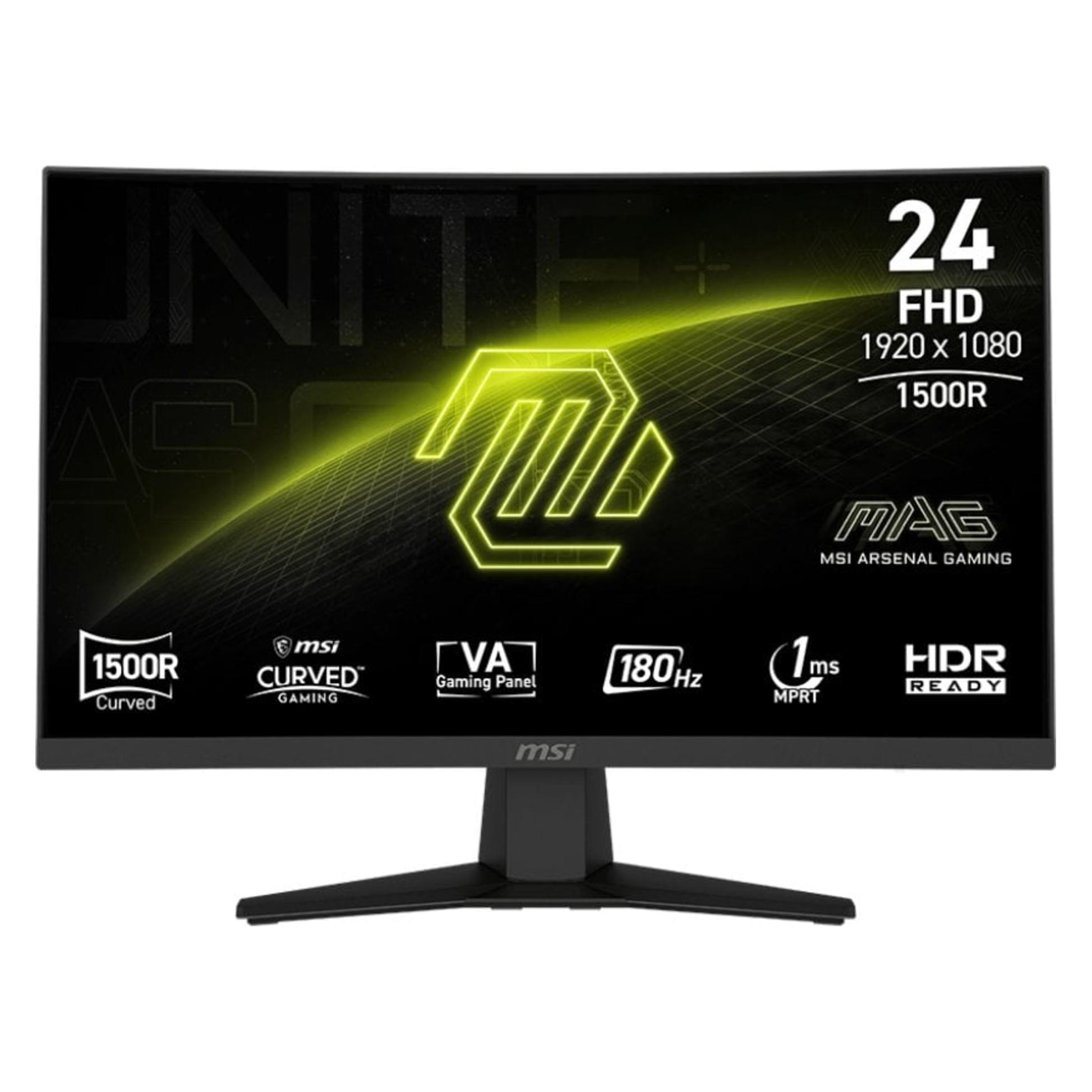 MSI 23.6 VA MONITOR CURVED MAG 244C (1920 x 1080 Pixel, 23.60") (MAG 244C)