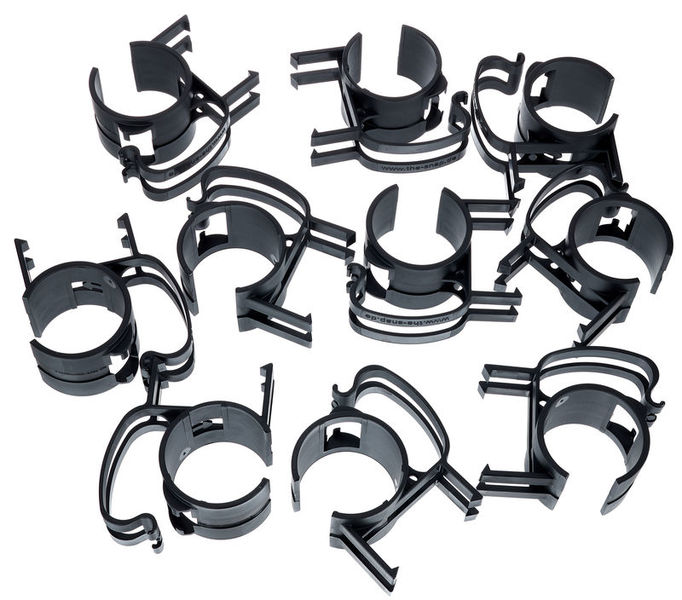 Stairville Snap black 10 pcs nero