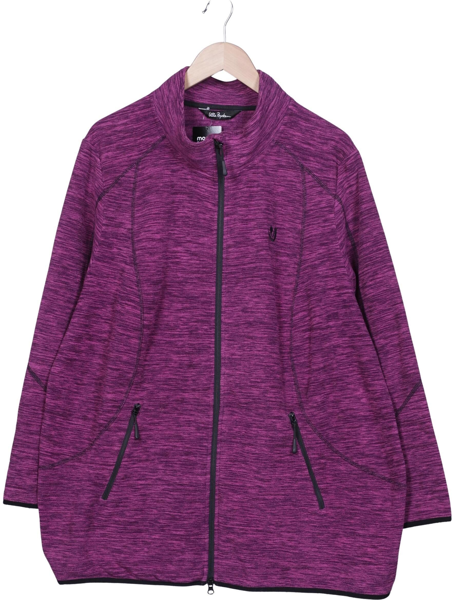 Ulla Popken Damen Sweater, Lila, Gr. 3Xl, Synthetik - Second Hand