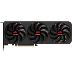 Powercolor RX 9070 Reaper (12 GB, GDDR6), Grafikkarte, Rot, Schwarz