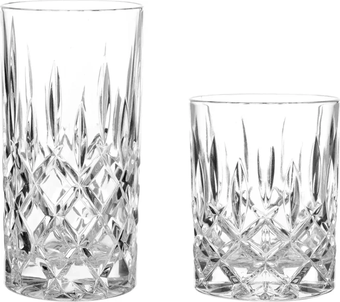 Nachtmann Gläserset für Whisky 295 ml und Longdrink 395 ml, 12 St NOBLESSE, 12 Stück
