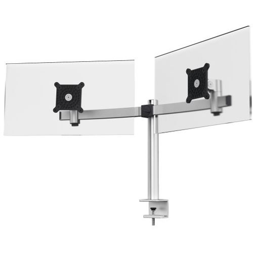 Durable Monitorhalterung für 2 Monitore, Tischklemme