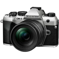 OM System OM-5 II + 12-45mm PRO silber Kamerakit