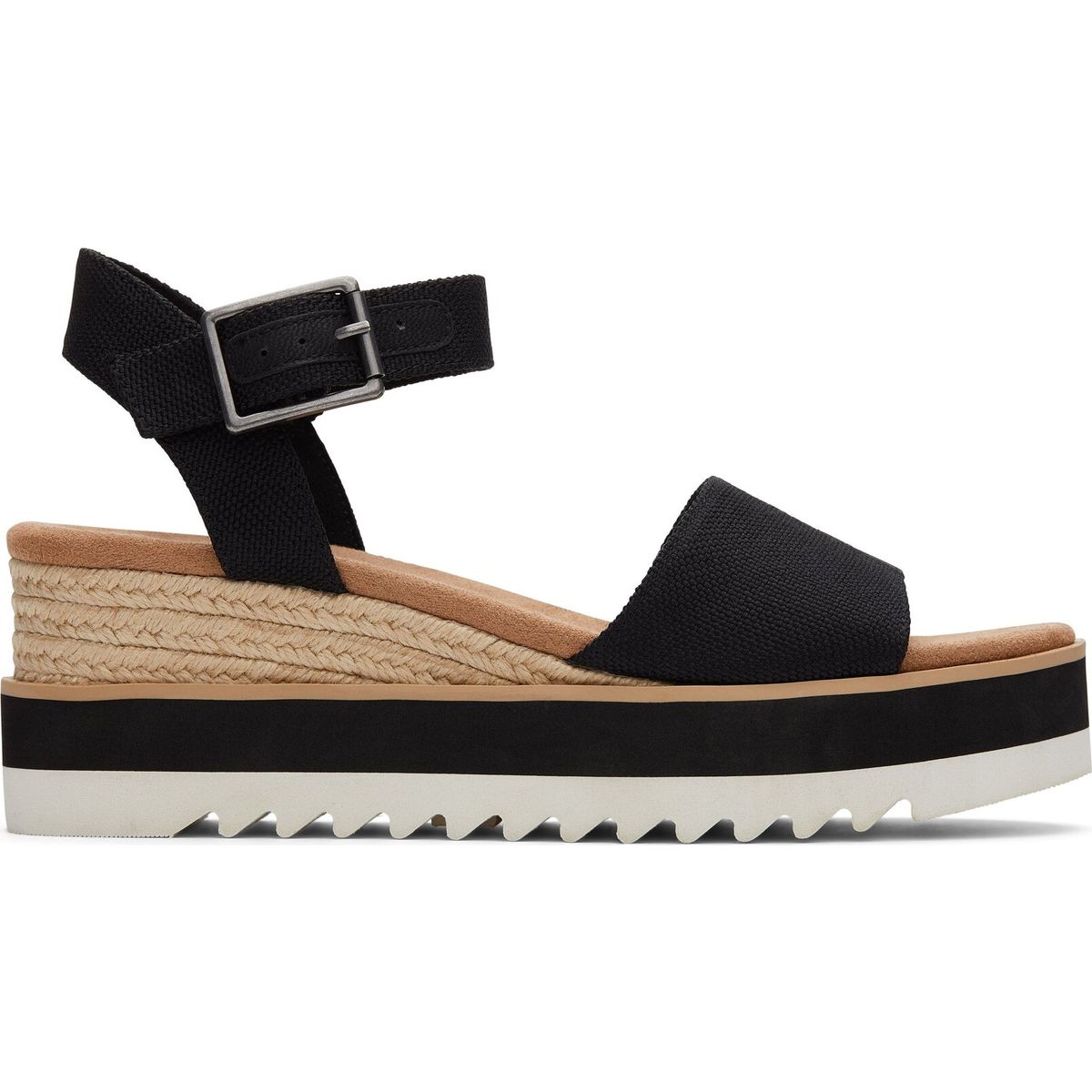 Toms Diana black heavy canvas 43.5 10017856-43.5