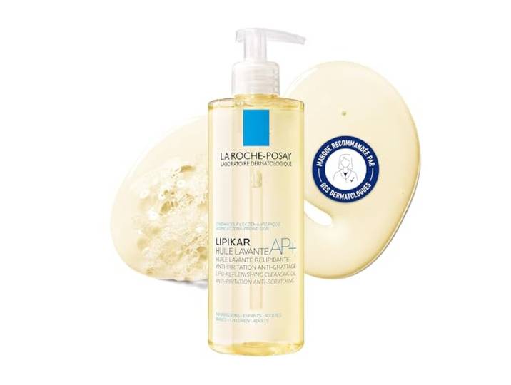 La Roche-Posay Lipikar AP+ rückfettendes Dusch- und Badeöl juckreizmildernd, 400 ml Olie