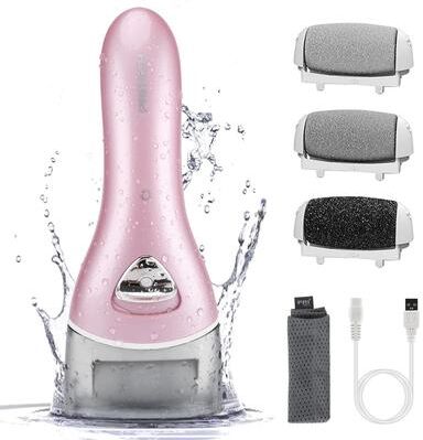 Uplifted Finds Pritech Professional Charged Electric Callus Remover For Heels pink