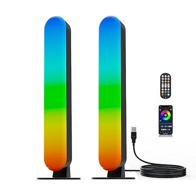 LED-Lichtleisten Stimmungslicht Mehrere Lichteffekte Umgebungsbeleuchtung Flow-Lichtleiste Gaming/TV/PC/Zimmer