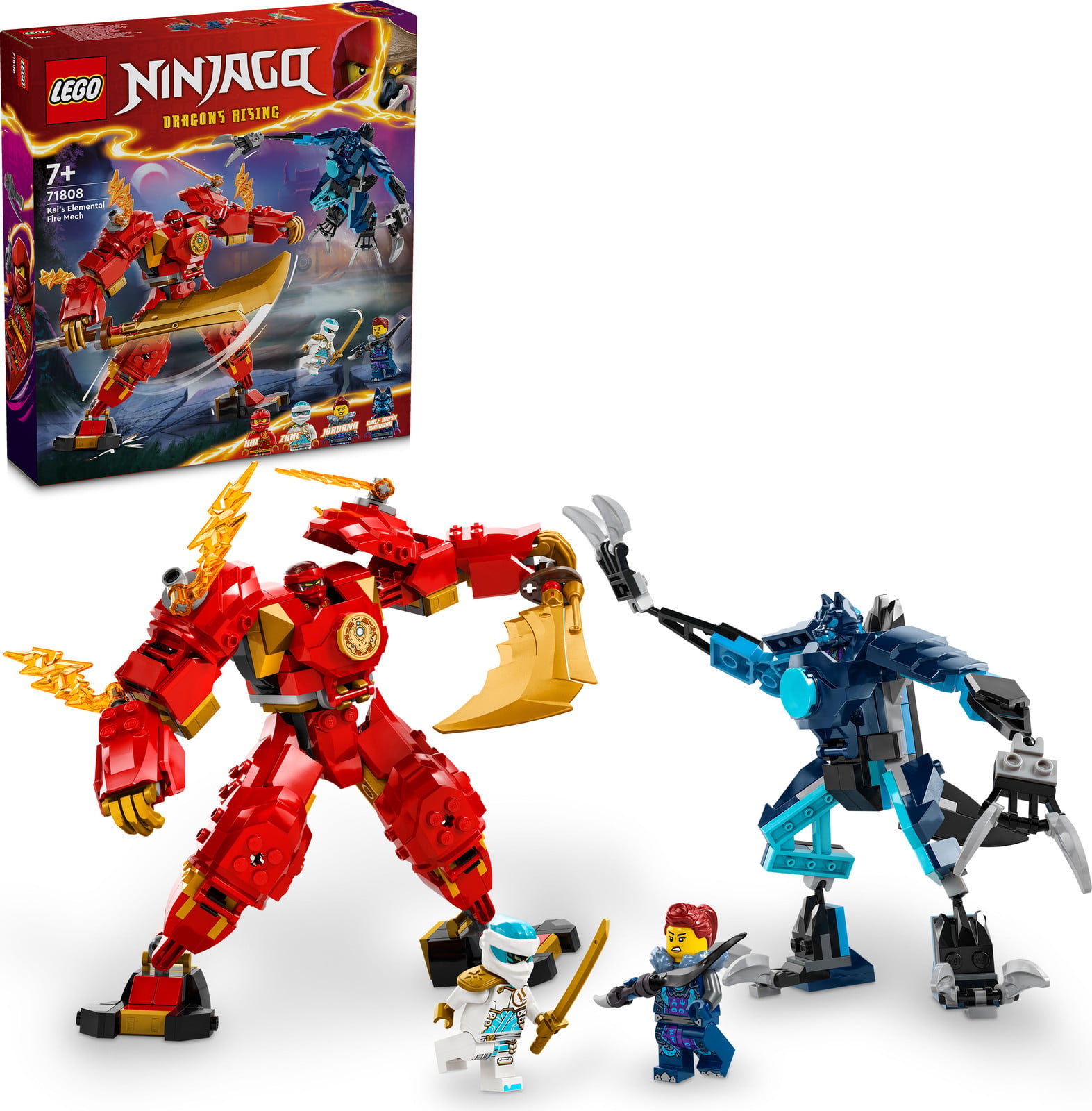 LEGO NINJAGO Kai's vuurelementrobot 71808